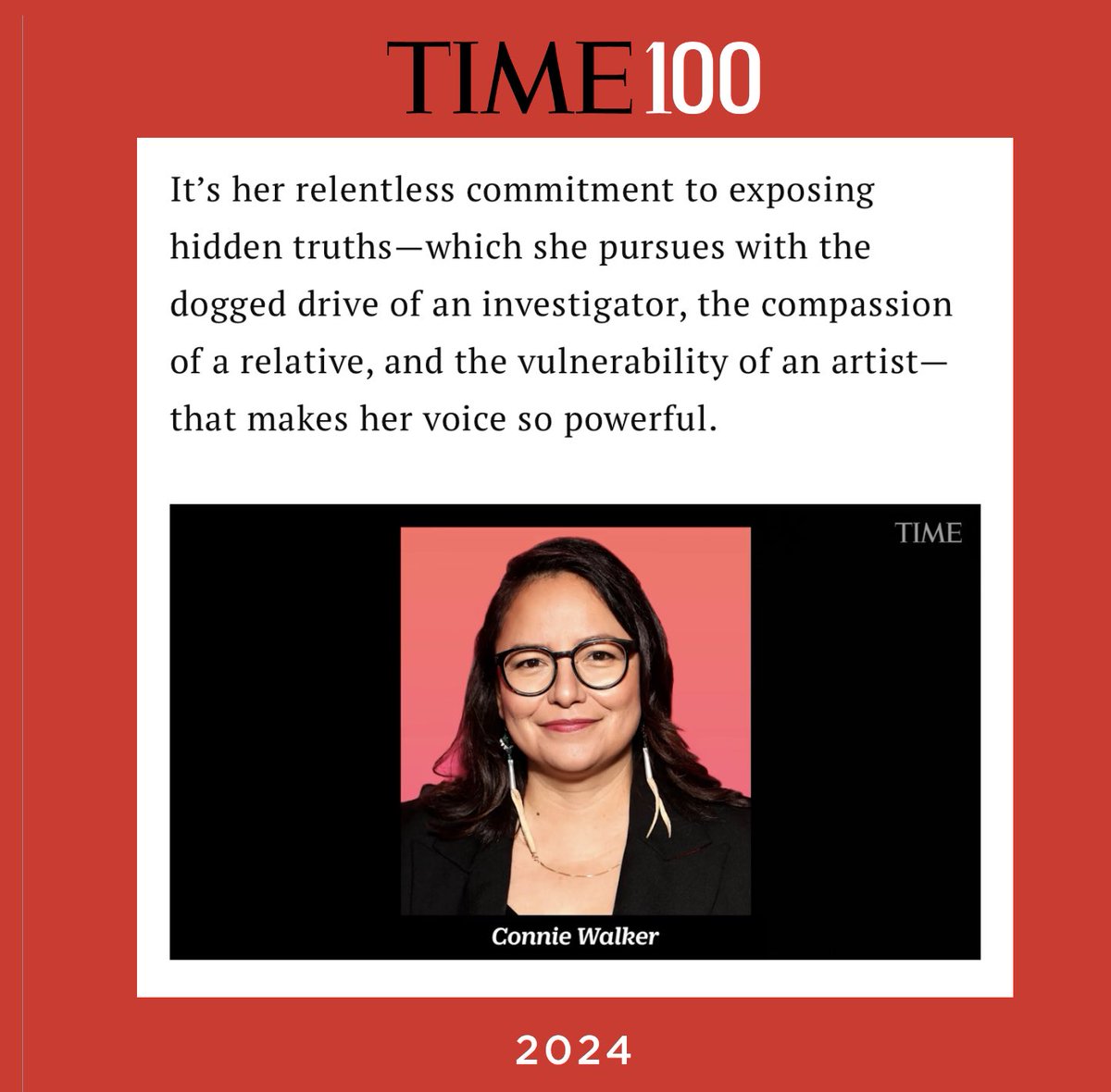 Connie Walker tweet media