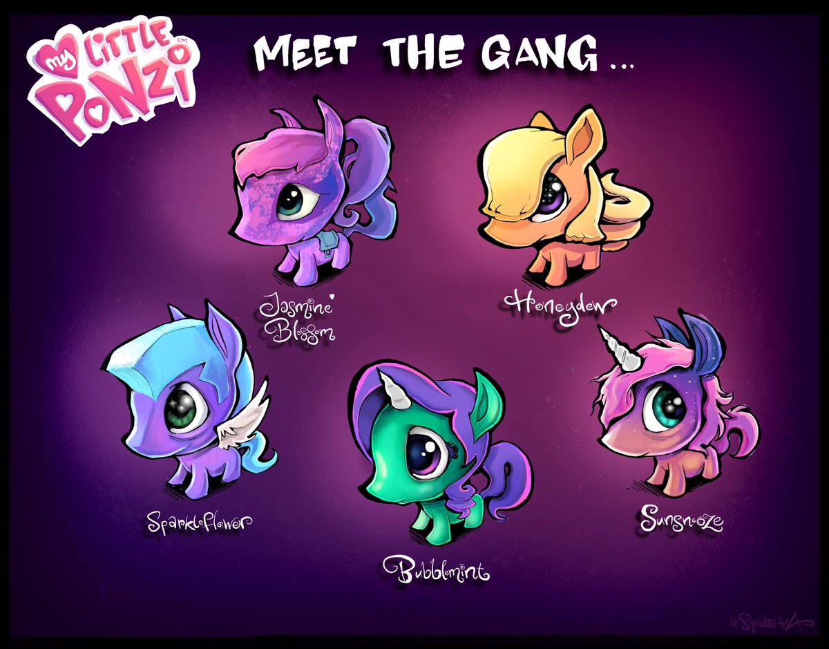 Meet the Gang! They are off on a magical quest..and they need your help! RT, and spread the word… Ponies are coming! 🦄🦄🦄