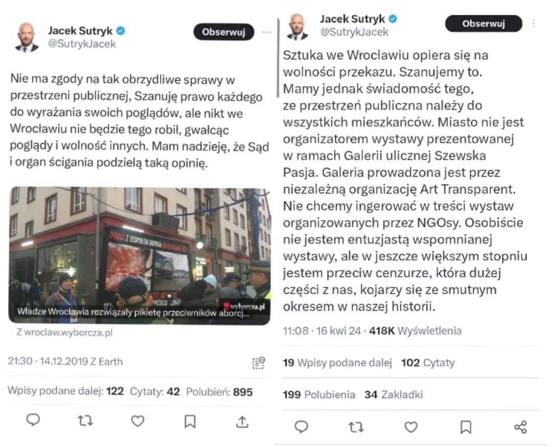 fqrwiony's tweet photo. @SutrykJacek To jak to z wolnoscia przekazu mordo ? :) https://t.co/jhbh04udrb