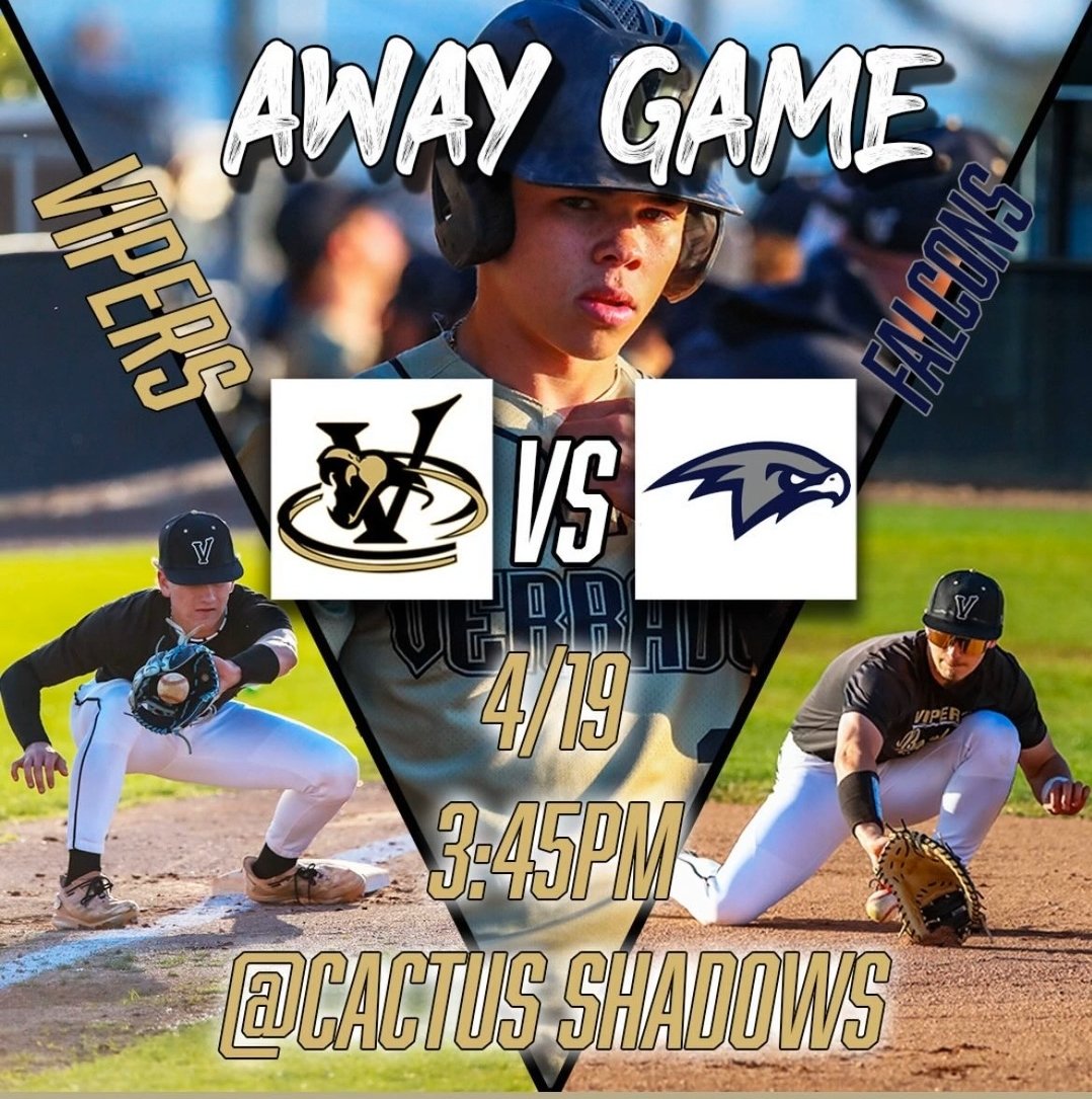 See you this afternoon! 
#Classof2024 #uncommited #verradohighschool #azbaseball #workhardplayhard