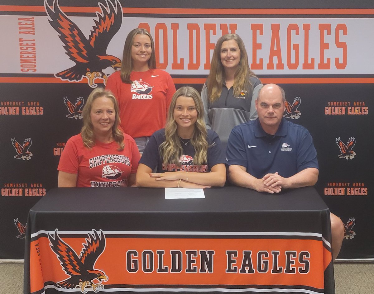 Congratulations to Abby Urban for continuing her education and track and field future at Shippensburg University.