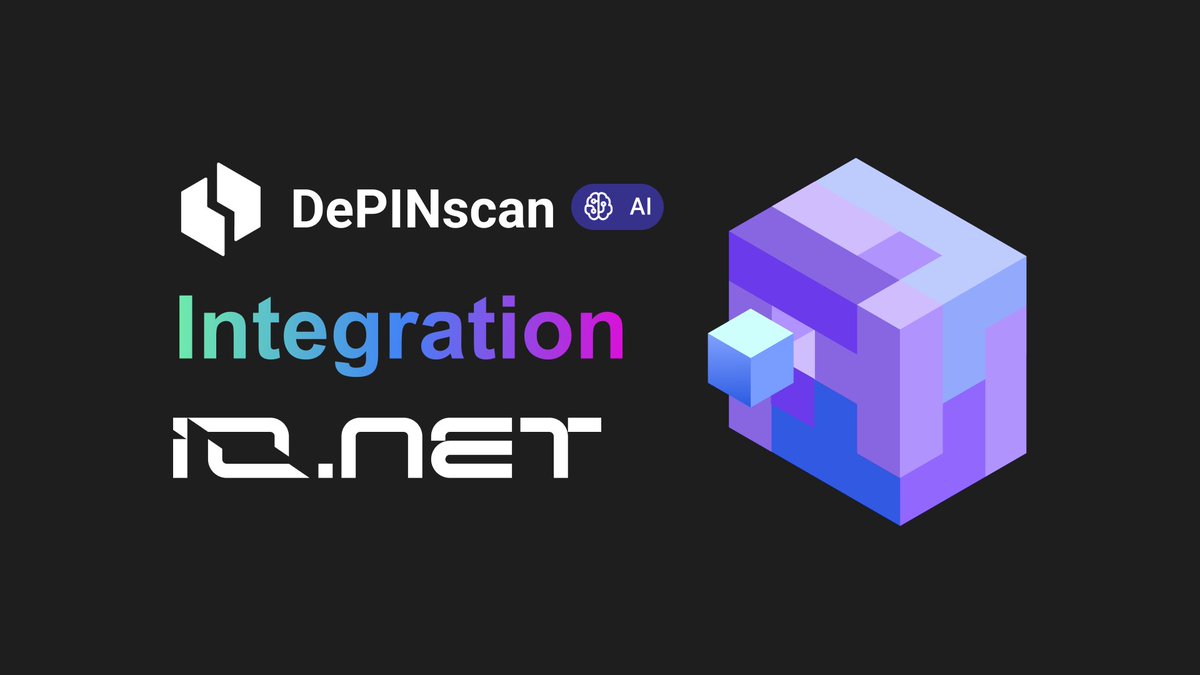 ionet is now live on DePINscan by @iotex_io, contributing to a more vibrant DePIN X AI ecosystem. Dive into transparent metrics at: depinscan.io/projects/ionet