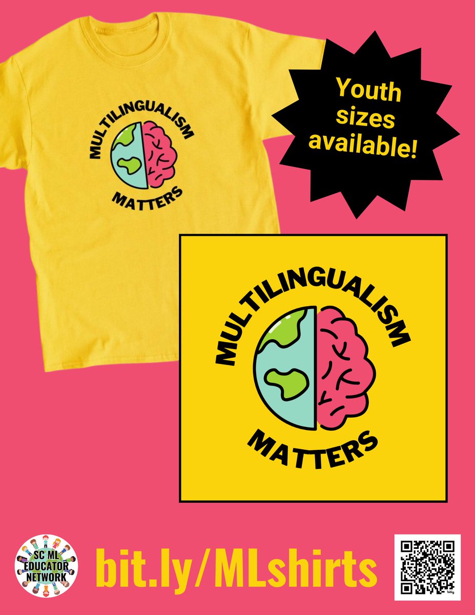 Here are a few of the t-shirt designs we have just released through our new Bonfire campaign. Support our mission and get a great shirt! bit.ly/MLshirts #mllchat #ellchat #ell