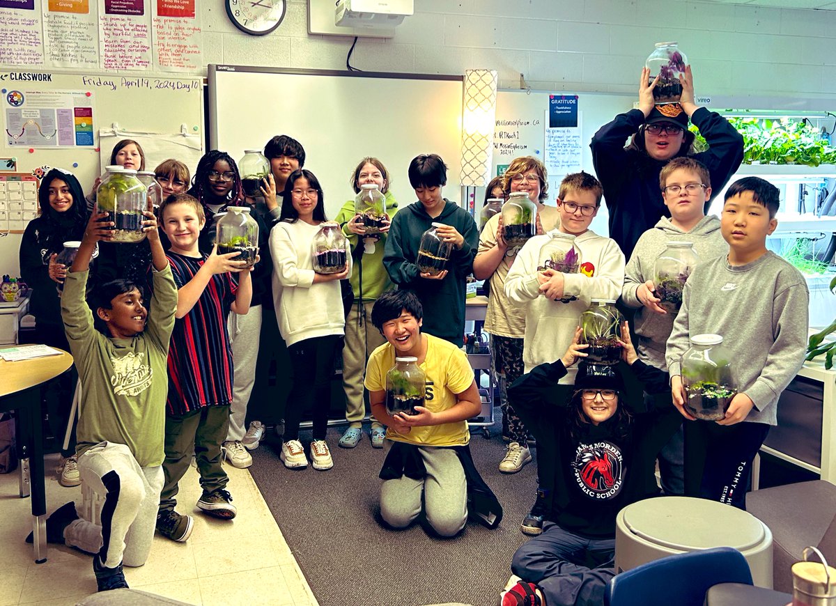 Rochelle Tkach 🌱 (@rochellesroots) on Twitter photo Thank you <a href="/spartannation_/">Westlane Spartans</a> DigIt Horticulture Program! Their student led terrarium workshop was AMAZING!💜Ss <a href="/JamesMordenDSBN/">James Morden Public School</a> had so much fun learning about ecosystems🌎& how terrariums function! Every student built, designed, & took home a terrarium!🪴<a href="/EcoSchoolsCAN/">EcoSchools Canada</a> <a href="/dsbn/">District School Board of Niagara</a> Thank you <a href="/spartannation_/">Westlane Spartans</a> DigIt Horticulture Program! Their student led terrarium workshop was AMAZING!💜Ss <a href="/JamesMordenDSBN/">James Morden Public School</a> had so much fun learning about ecosystems🌎& how terrariums function! Every student built, designed, & took home a terrarium!🪴<a href="/EcoSchoolsCAN/">EcoSchools Canada</a> <a href="/dsbn/">District School Board of Niagara</a>