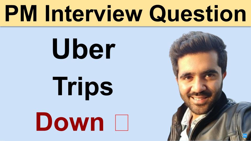 Number of Trips on Uber has reduced by 10%. How would you go about this? 
link.medium.com/LK2VxPsLVIb 

@Uber @upGrad_edu @growthschoolio @TheProductfolks