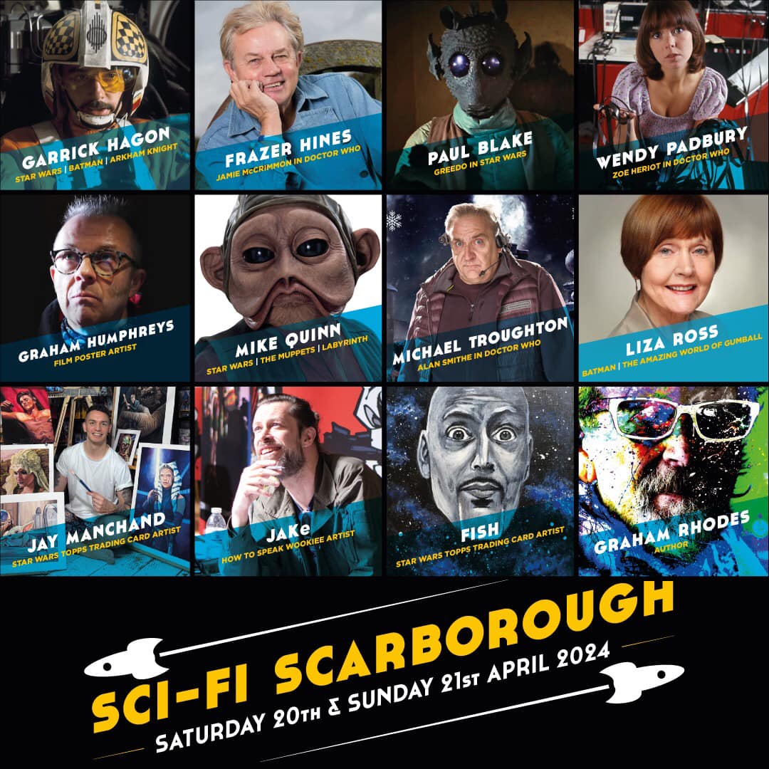 Join @scifiscarbs on this weekend for all things sci-fi! ✨🚀🌌 Immerse yourself in a world of imagination, featuring captivating talks, mesmerising cosplay, exciting activities and a galaxy of amazing guests. 🎉🌠 For more information, please visit 👉 bit.ly/4b52KEn