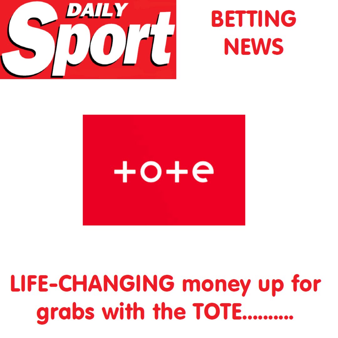 Life-Changing money up for grabs with the TOTE!

dailysport.co.uk/sport/horse-ra…

@toteracing @thetotecom @newburyracing @ayrracecourse

#MidweekSport #TheSport #Betting #DailySport #Racing #Placepots #AtTheRaces #TheRacingPaper #ITV7 #Ayr #ScottishGrandNational #FridaySport #Newbury