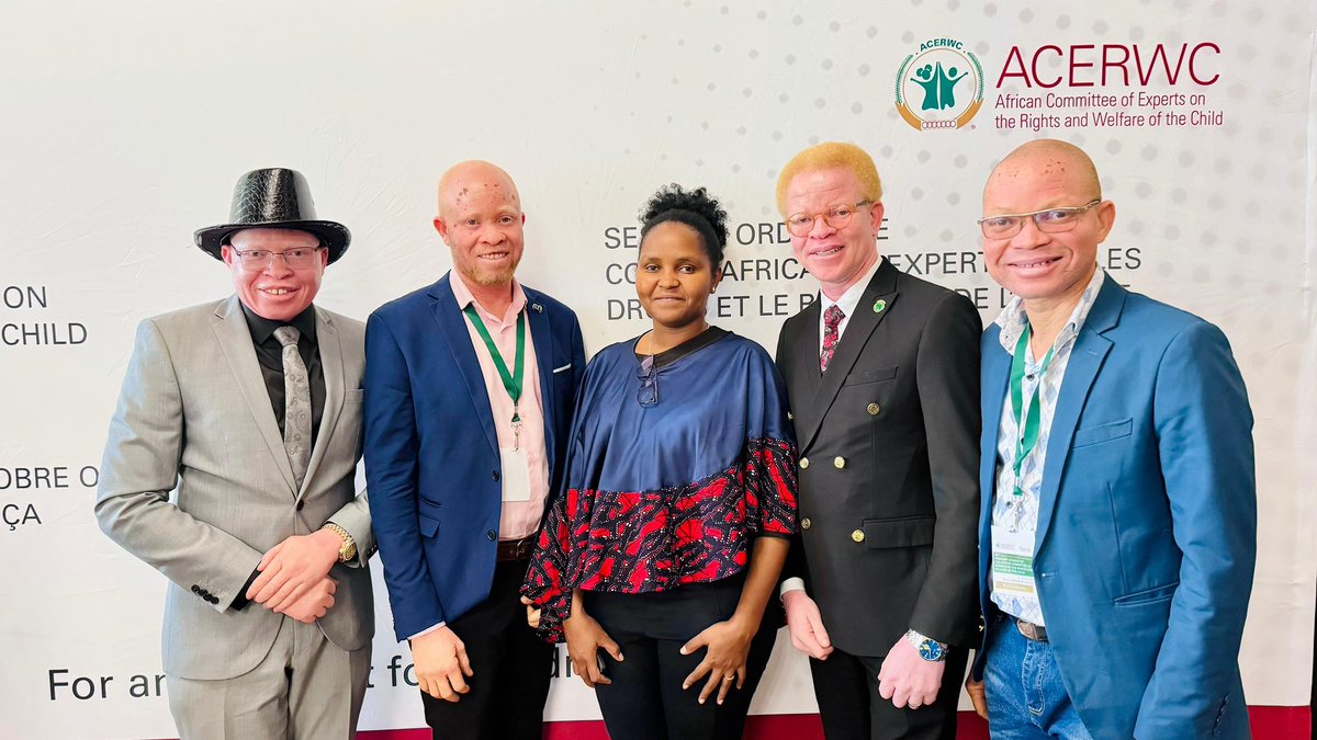 My leadership Prof Nkatha has been my lecture and coach in this space of human rights, advocating for children's rights and a focus on children with disabilities. So proud to be at a panel to share our experiences on challenges facing children with albinism.