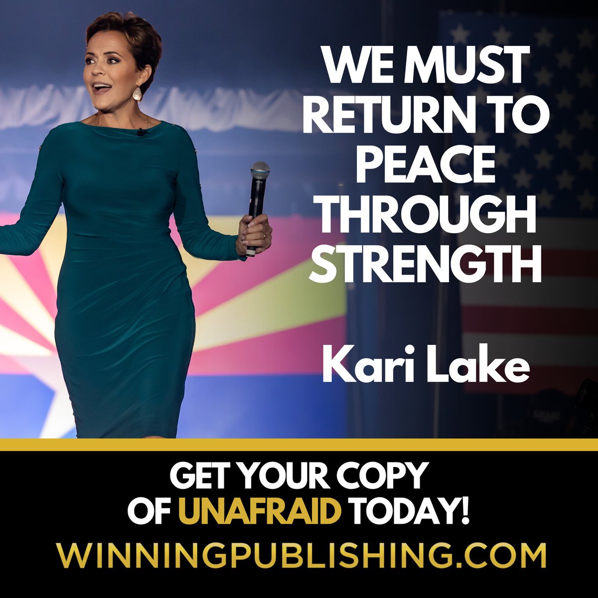Order your copy of @KariLake's UNAFRAID today at WINNINGPUBLISHING.com!