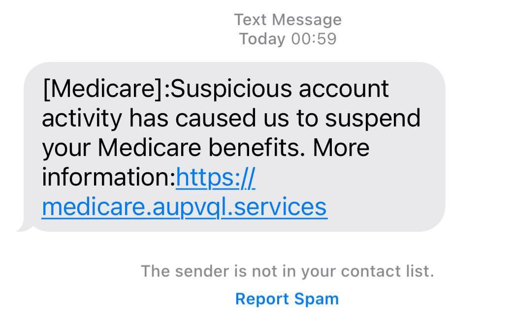 SCAM ALERT. Don’t click the link, delete. Rinse and repeat!