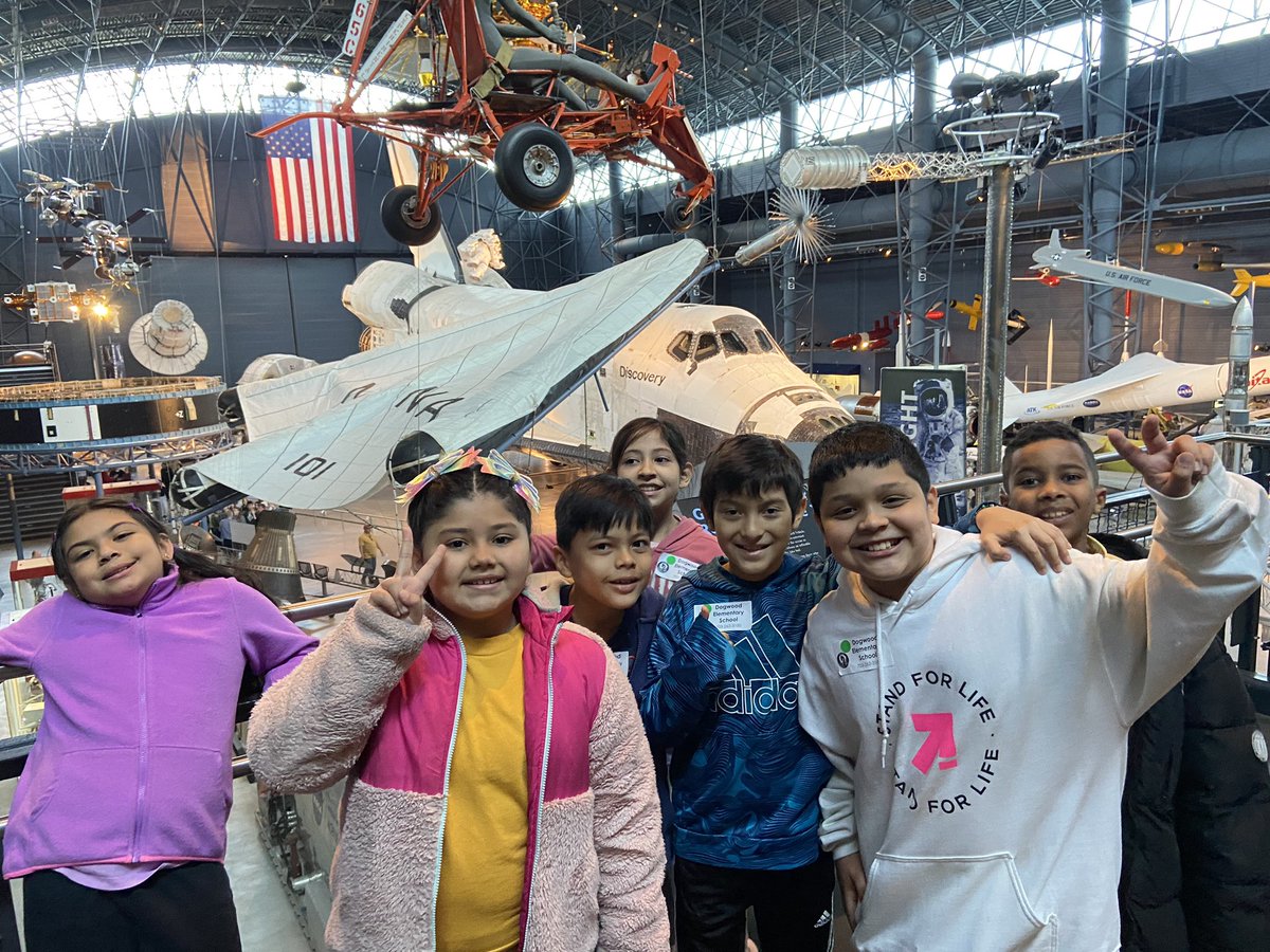 Talk about an amazing experience! Students truly enjoyed themselves as we traveled to visit the <a href="/airandspace/">National Air and Space Museum</a> ! #equip #engage #empower