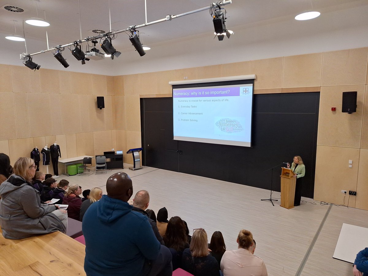 Was fantastic to hold our final Family Learning event of the session. Thanks to all Parents/Carers who were able to join us to find out about Numeracy in Sinclair Academy.