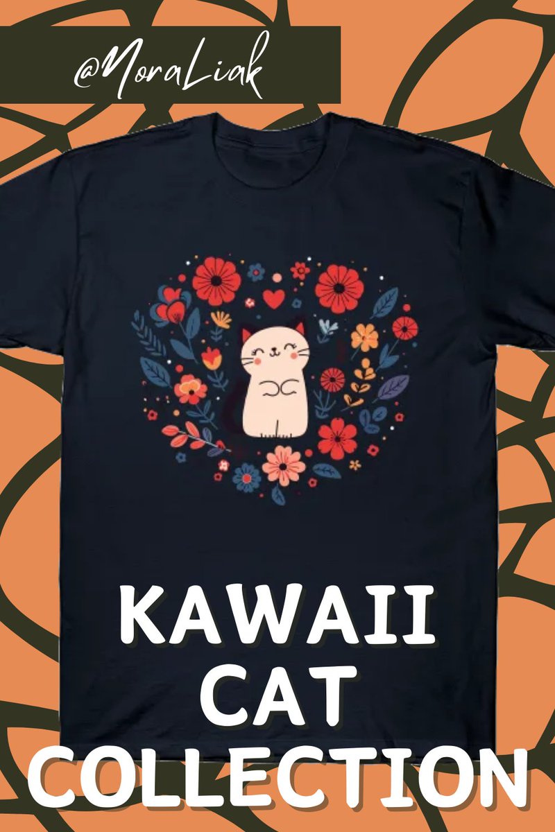 Designs for Cat Lovers😍
Visit here to grab one for you🥰
teepublic.com/.../fashionvis…

#teepublic #teepublicartist #teepublicdesign #tshirtdesign #printondemand #tshirtstore #catlover #catlife #catloversclub #catstagram #cat #kawaii #kawaiicute #kawaiicat #flowers #cattshirt