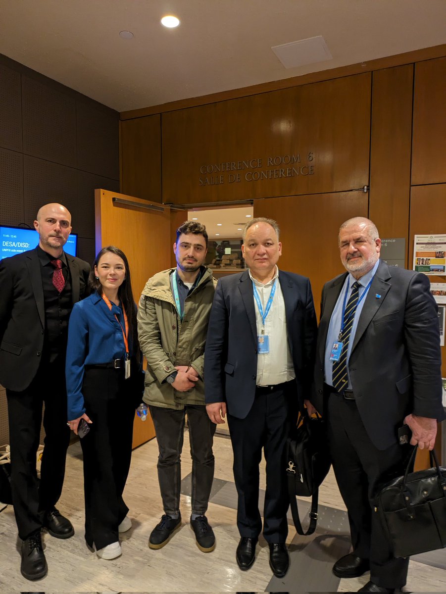 URALIC Centre attending 23rd session of #UNPFII  in New York, after moderating a side event on Crimean Tatars.