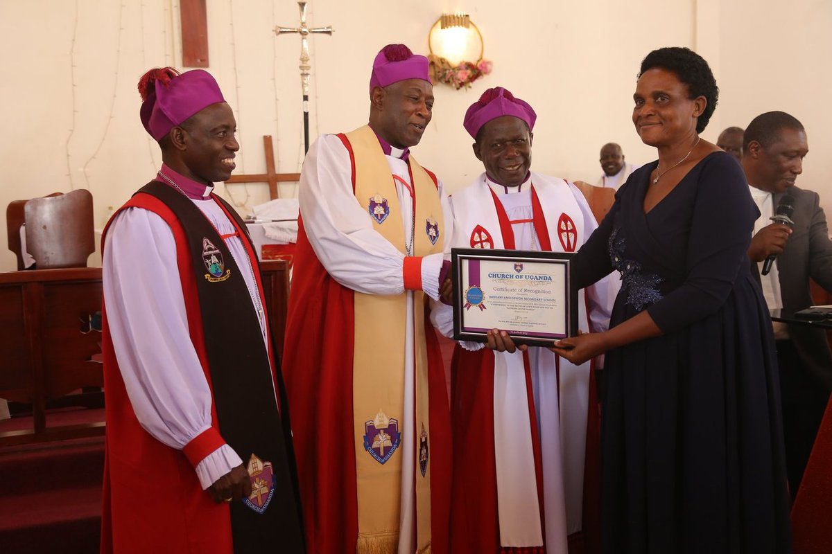 Congratulations Bweranyangi Girls' School upon being recognized as one of the Best schools in the Province @bweranyangi @bwoga_juliet @miriamatembe @Archbp_COU @coufamilytv