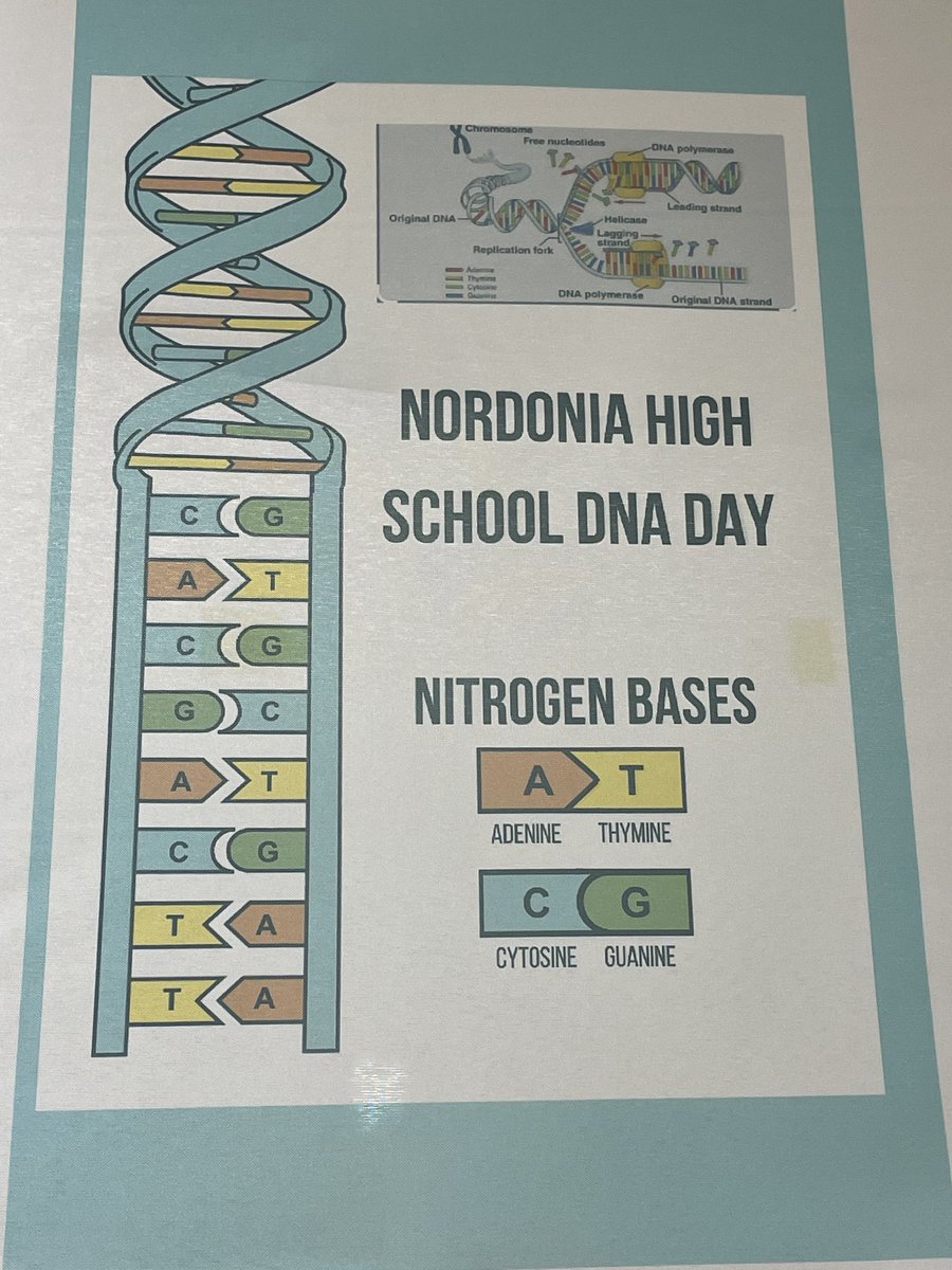 NHSDNADay's tweet photo. 16th Nordonia DNA Day in the books. Thanks @BioRadEducation for the inspirational song. Student edited video. @genome_gov #dnaday Staff Video: https://t.co/avHUqYHsqi https://t.co/QnjC85Jzof
