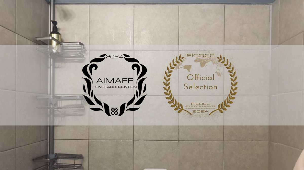 Honoured to receive offical selection from London International Film Festival and Five Continents International Film Festival, and earning a Best Screenplay 'Special Mention' for my short film ATLAS. Thank you to the selection committees, and to my outstanding cast! #shortfilm