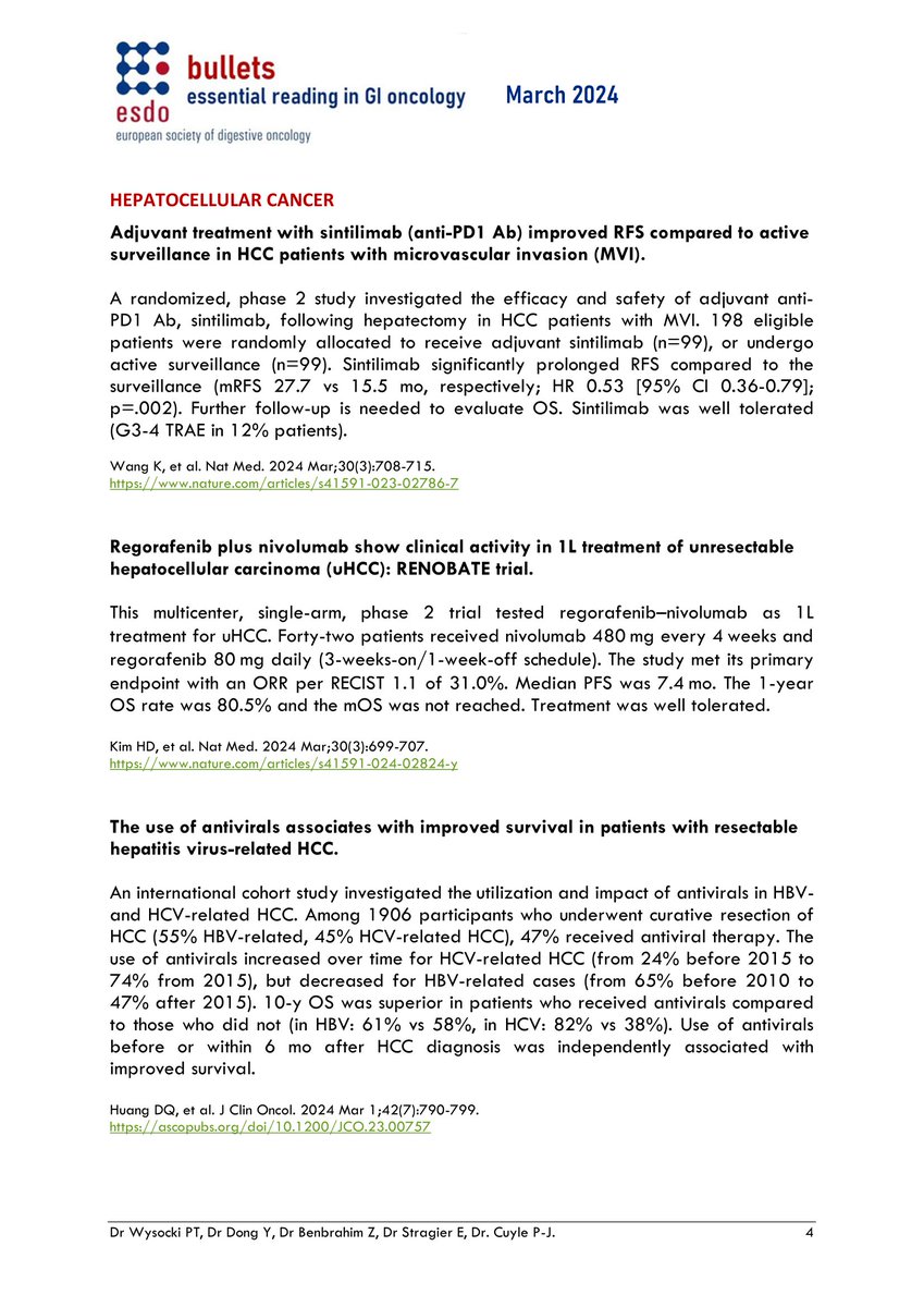 ESDO_tweets's tweet photo. Check out our Bulletin covering GI Oncology papers from 03/2024! 📢 @my_ueg 
https://t.co/1gA0Mix7H3 https://t.co/fEL7l70q34