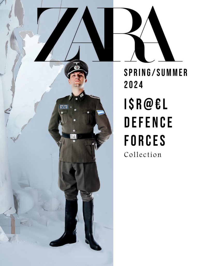 Spring / Summer 2024 i$r@£l Defence Forces Collection. Most moral army in the world in appropriate uniform. The second photo is a visualization. any suggestions for the uniform designe? More works: instagram.com/p/C59IXV1Mkcb/… #free🍉 #igordobrowolski