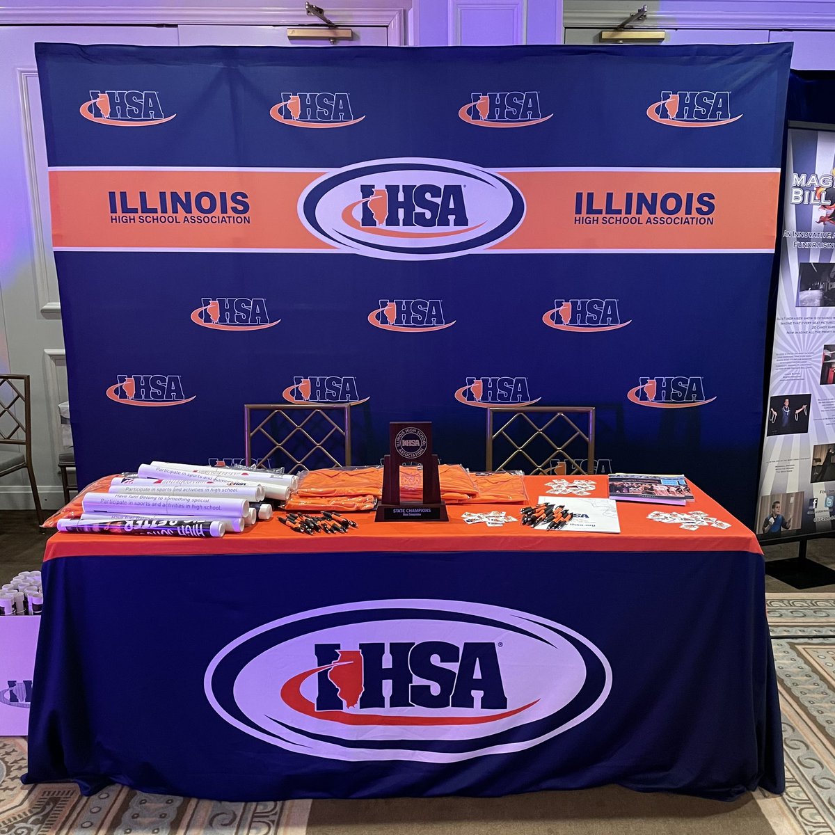 Thanks to @IDSA_activities for hosting another great conference and providing the opportunity for @IHSA_IL to network with the state’s Activity Directors and activity sponsors.