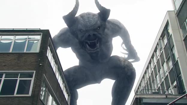 Danny_10477's tweet photo. Doctor Who aliens that remind me of Fallout creatures: 

Abaddon / Deathclaw https://t.co/ux4g4gFLQV