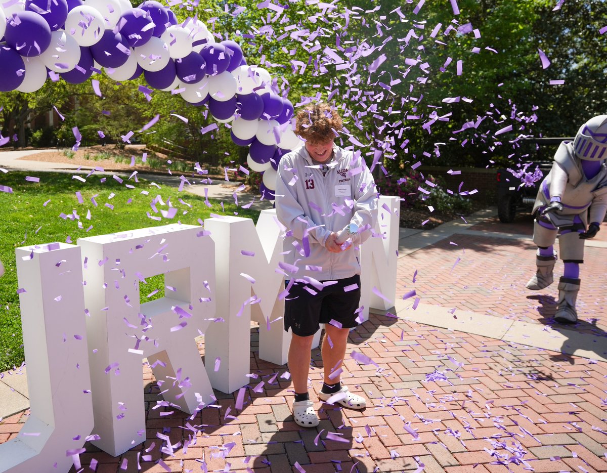 It’s good to be in the Dinside 💜 Welcome home, #FU2028!! We loved giving you a taste of life as a Paladin today. #FurmanBound