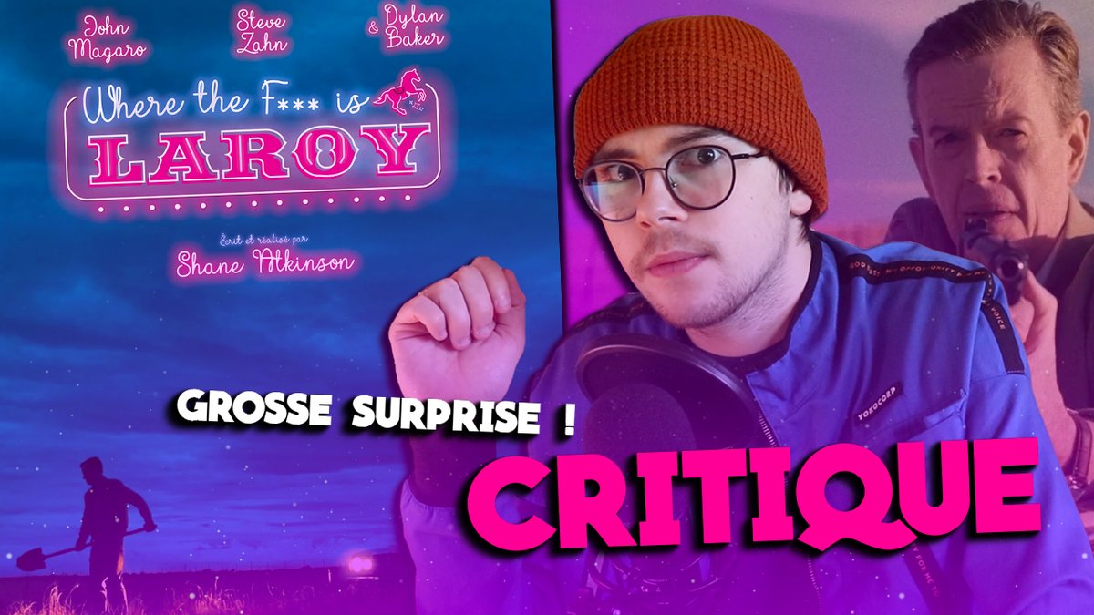 IllustreConnu19's tweet photo. ✨NOUVELLE CRITIQUE✨ sur #LAROY ! Une très bonne SURPRISE à NE PAS RATER ! ❤️🔥
N'hésite pas à venir checker ! 😉
LA VIDEO
▶️https://t.co/B4AxIwHE1y◀️
Enjoy ! ☺️
RT & Like pour soutenir le FILM & la CHAÎNE Copain ! ❤️🔥✨😎🙏
#ShaneAtkinson #FestivalDeDeauville #Critique #CritiqueCinéma