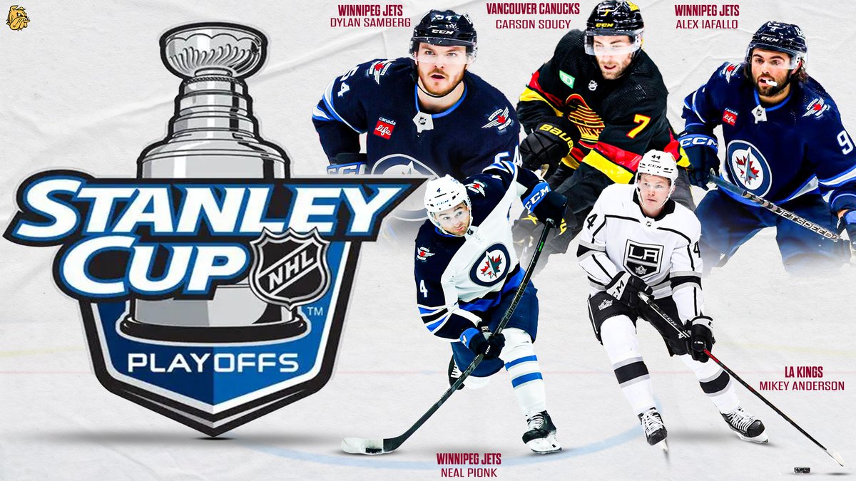 2024 @NHL Stanley Cup Playoffs to Feature Five Former Bulldogs Story: umdbulldogs.com/news/2024/4/19…