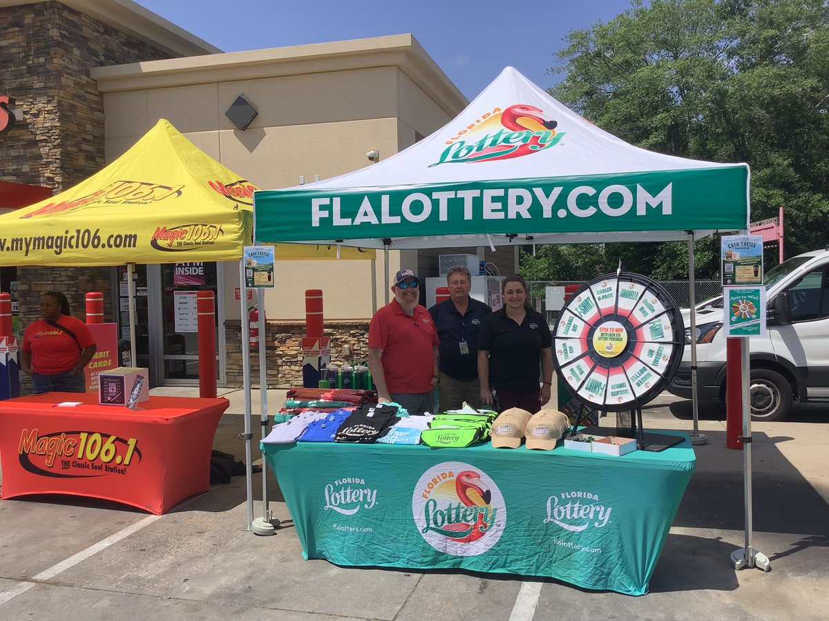 The Spin to Win event in Pensacola is now LIVE! 📍4988 US Highway 90 Swing in and win some cool prizes with a $10 Lottery ticket purchase made during the event! Hope to see you soon. @MurphyUSA @mymagic106