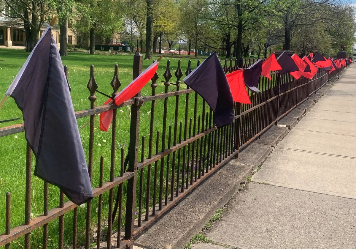 If you drive by Columbus Public Health this week you will see a display of 148 flags honoring the lives lost to violence in 2023. Crime Victims' Rights Week is dedicated to amplifying the voices of survivors and committing to support individuals victimized by crime.