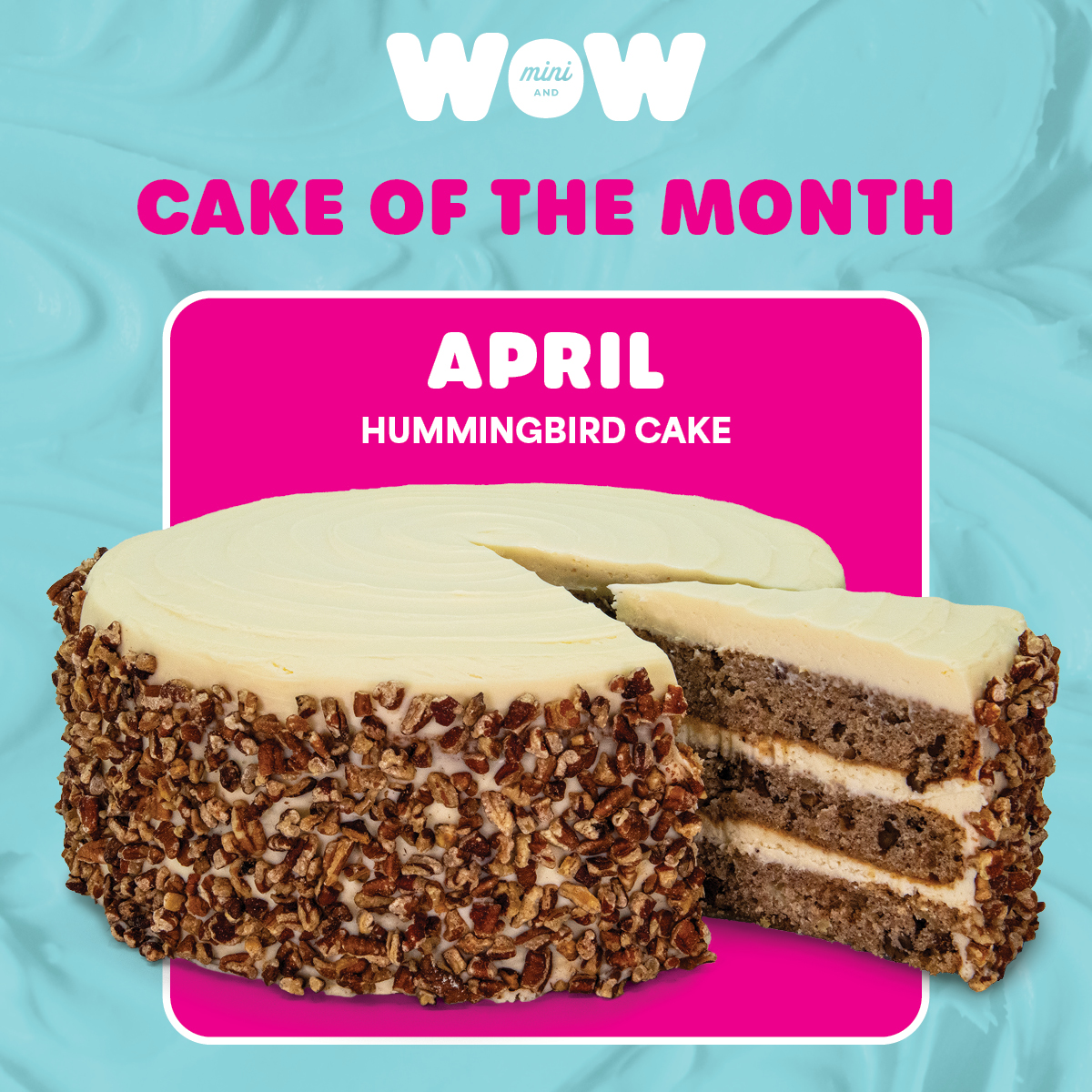 Enjoy the refreshing flavors of banana, pecan, and pineapple with a wonderful cream cheese frosting. 🍰🍍🍌 More details: bit.ly/4ayEavl