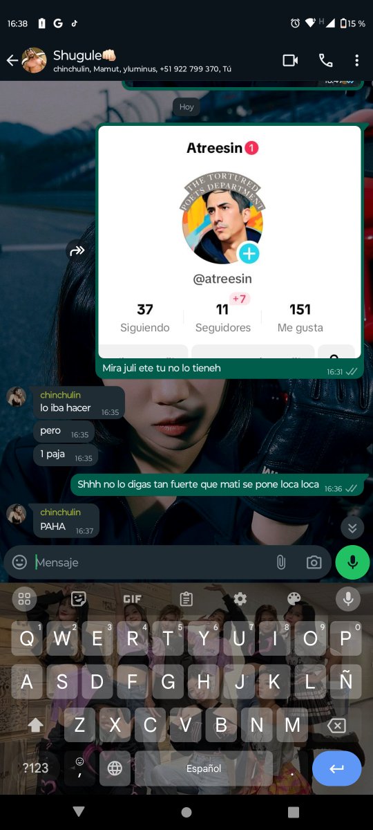 Atreesin's tweet photo. @taylorswift13 vos podes creer lo que acaba de decir @JuSaladino_ de tu marquito de tiktok? Esa es tu swiftie? https://t.co/hbqpBXMbQp