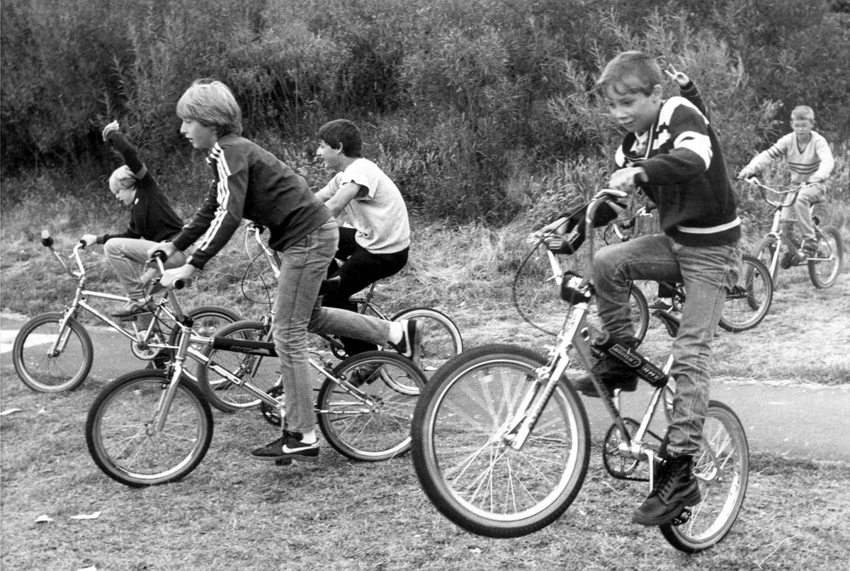 The days when your parents thought you'd been cycling round the block for the last 8 hours. What they didnt know is that really you’ve explored an abandoned house, done a ouija board & rode into the woods to make a den & set fire to a corner of a field.