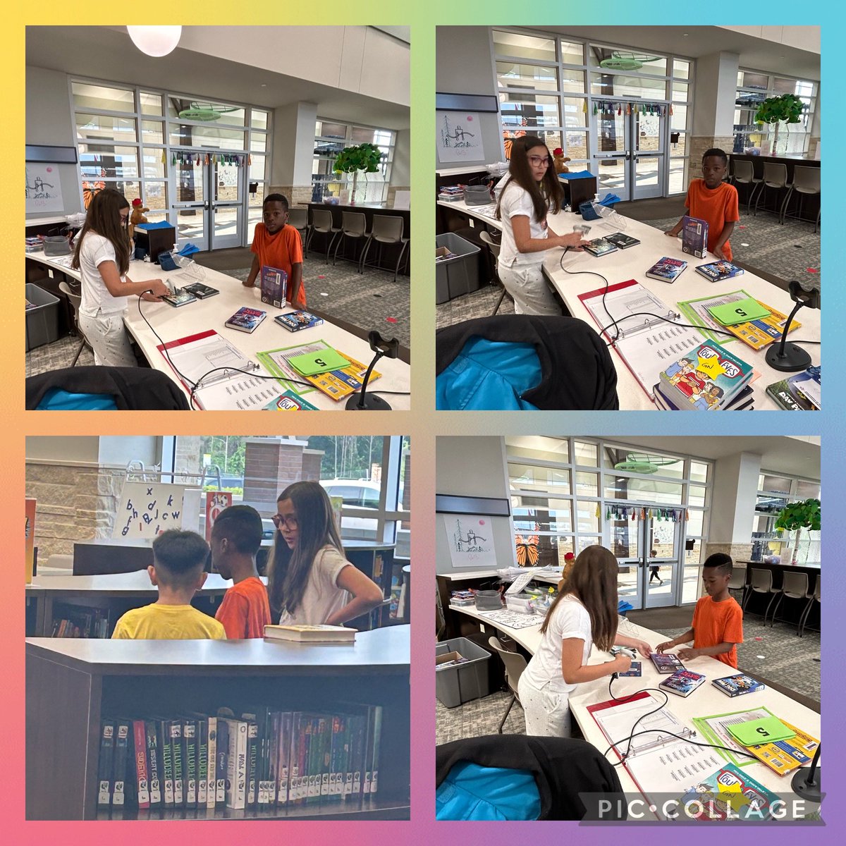 So excited that this sweet girl bought Library Helper from the PBIS store.  Thank you so much for helping me out today! I loved having you! <a href="/HumbleISD_CE/">Centennial Elementary</a>