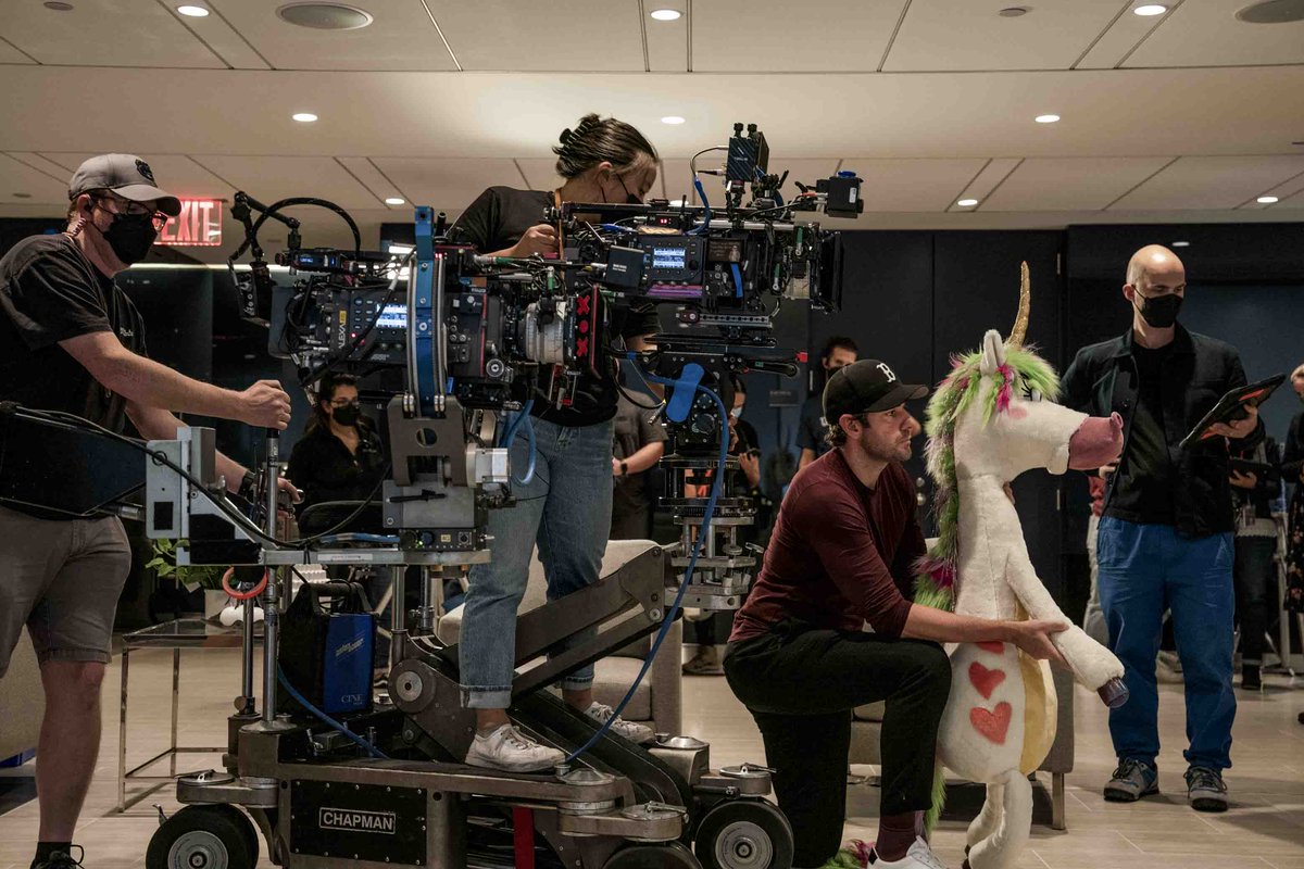 Can't imagine a better assistant 🦄! #IFMovie