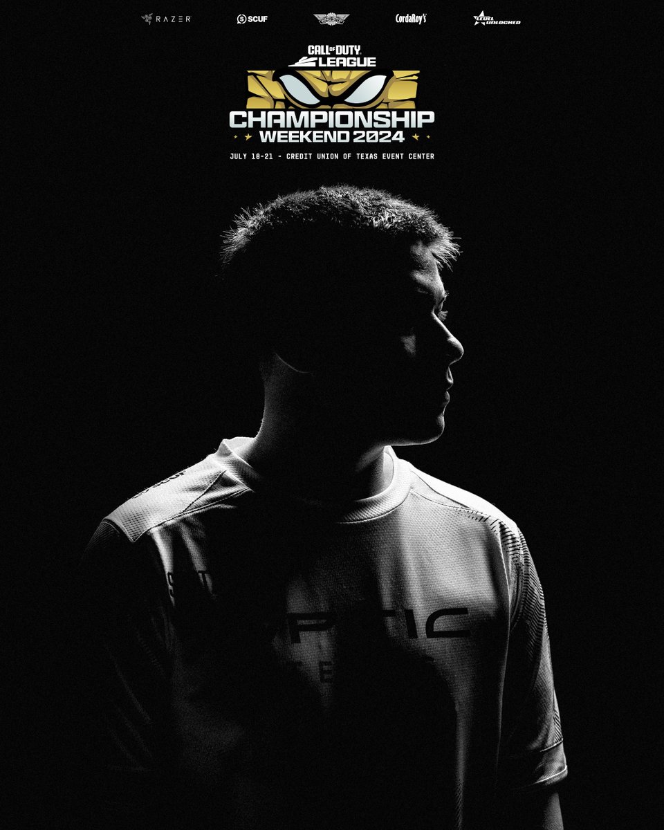 Home Sweet Home, welcome to Champs '24.

July 18-21 | CUTX Event Center

TICKETS: OpTic.link/Champs