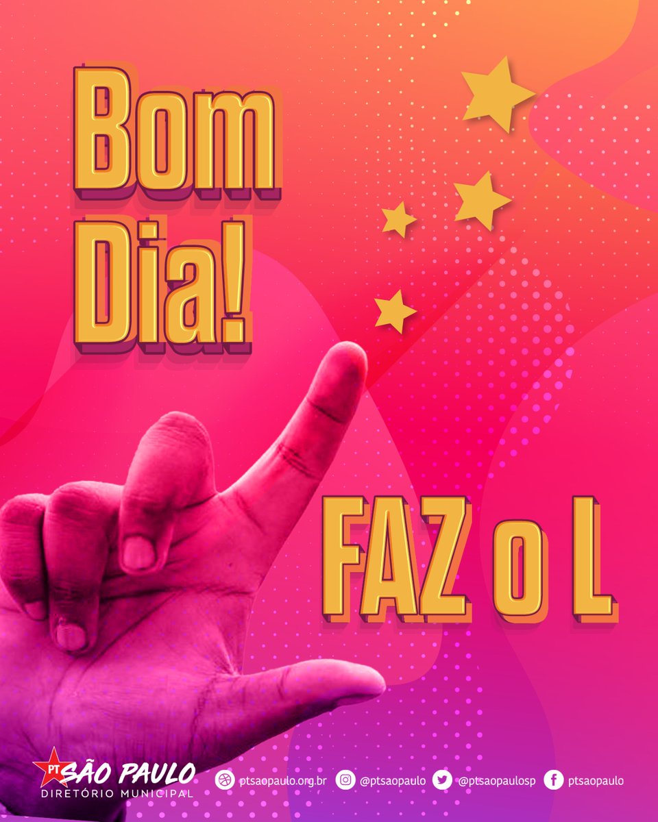 Bom dia! Bom sábado!