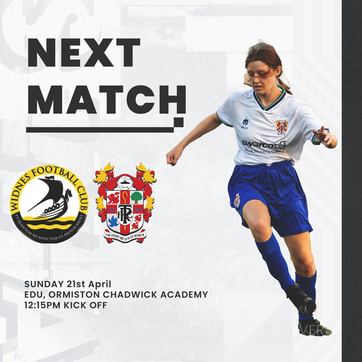 📅The Development Team face Widnes FC in a Friendly match on Sunday as they prepare for their final fixtures of the season. #TRFC #SWA