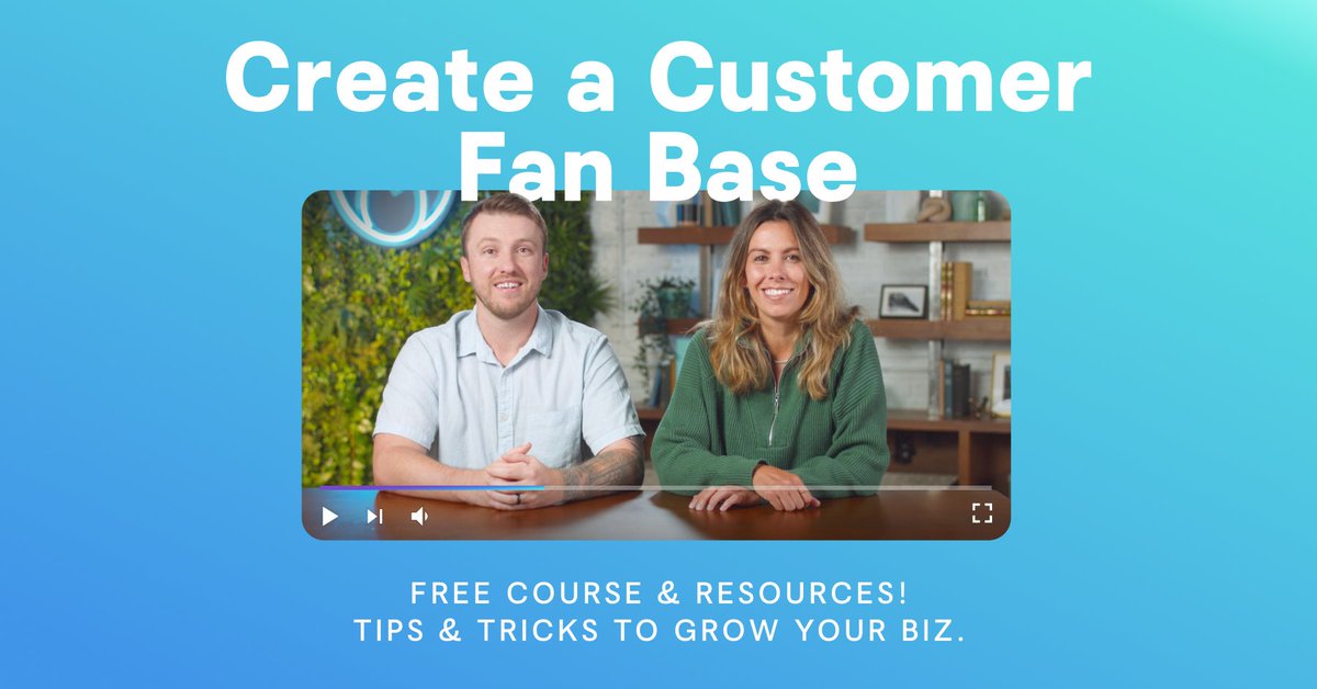 Learn how to cultivate meaningful relationships with your customers, inspire brand loyalty, and stimulate consistent growth in our latest online course. 📈 🎥 Watch the full playlist for free on our YouTube page 👉 : social.godaddy/49ELCEl #OnlineCourse #Customers #GoDaddy