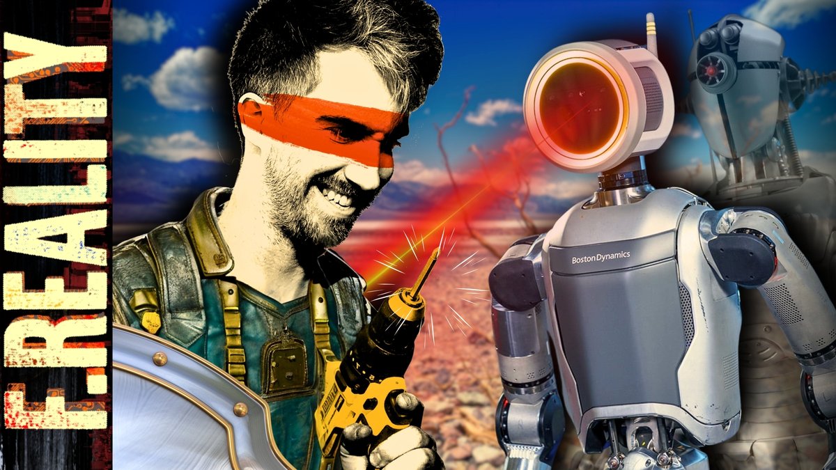 The robocalypse is coming, and we're your guide to surviving it! Join us in 10 minutes for the the latest in AI,  robotics, and VR games. Will humanity survive? Find out LIVE! 💀💥 youtube.com/live/YSTeVvuIY…