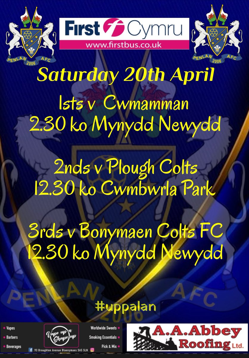 Penlan AFC (@PenlanAFC) on Twitter photo 2024-04-19 19:54:00