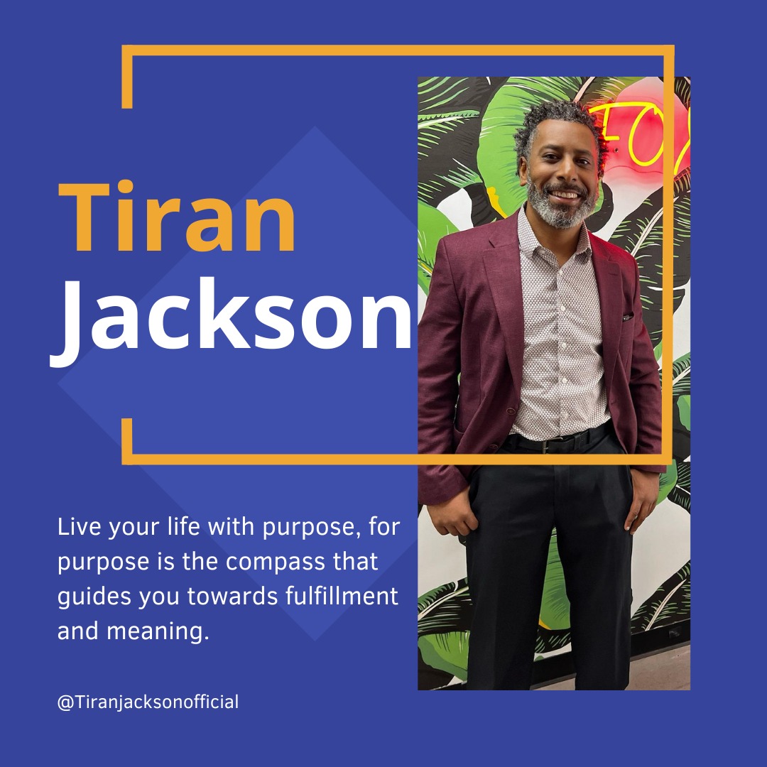 Live your life with purpose, for purpose is the compass that guides you towards fulfillment and meaning.✨
.
.
.
.
.
#tiranjacksonofficial #lifecoach #PurposefulLiving #MeaningfulLife #FindYourPurpose #LifeJourney #PurposeDriven #Fulfillment #SelfDiscovery #PersonalGrowth