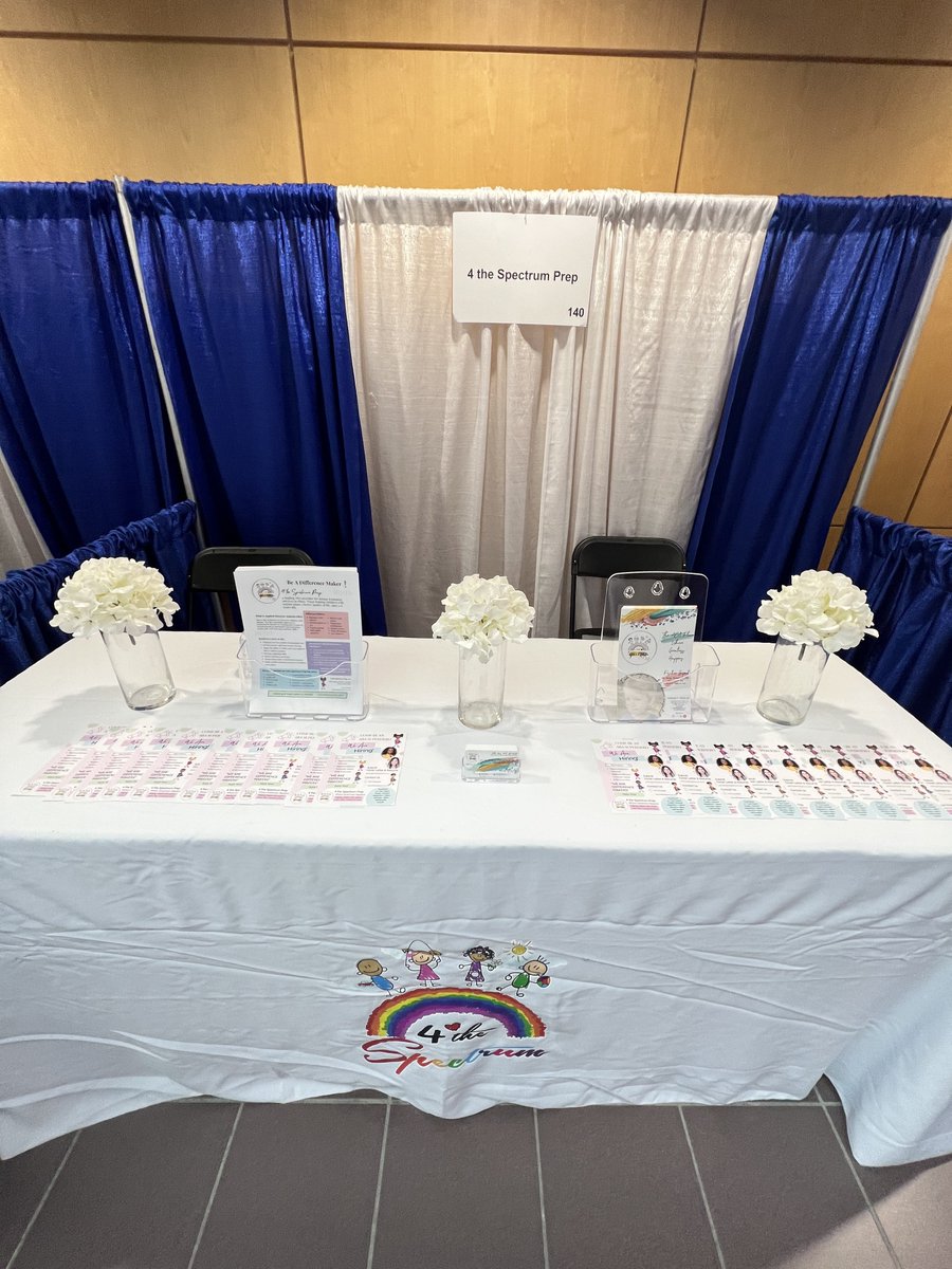 4theSpectrum's tweet photo. I had the pleasure of participating in the @collincollege career fair.  It was reminiscent of my college days, having a chance to meet students, explore their career goals and disseminate information regarding ABA and our organization.

#careerfair 
#rbt 
#bcba https://t.co/awY4iphK49