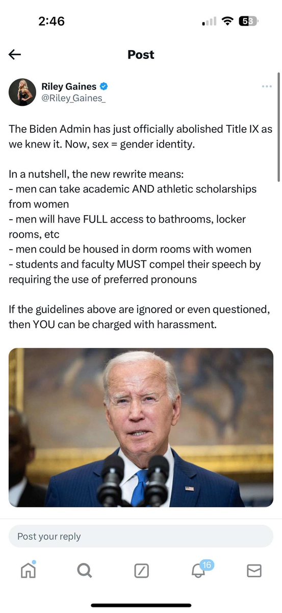 clarkdan674's tweet photo. What is our country doing. 
Our country is doomed because of this fuckin clown. Hopefully you dumbasses come to realize this by November. Dumbest President to ever be in office. It’s straight unethical that he just passed this. https://t.co/EG2DGv1Ta1