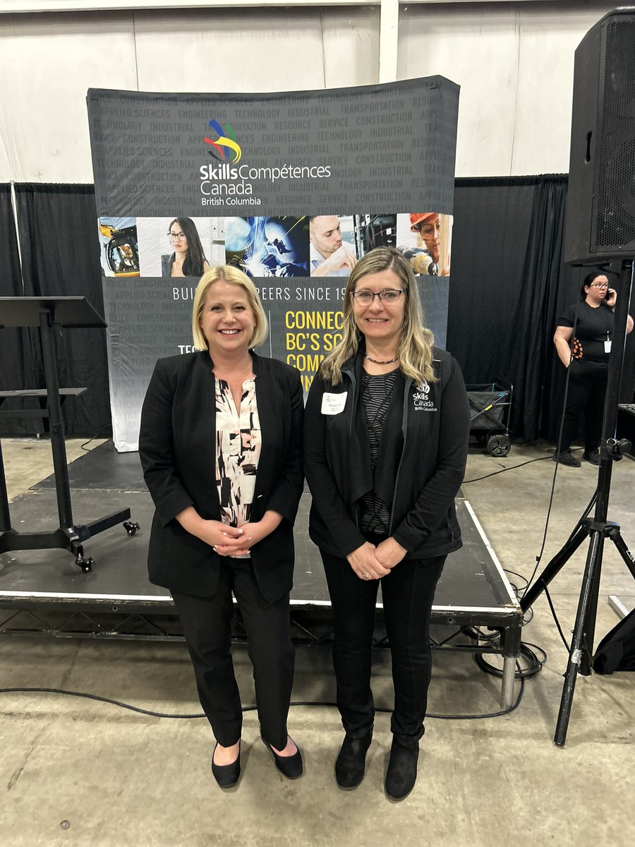 This year’s provincial competition marks Skills Canada BC’s 30th anniversary! Thank you @skillsbc for the amazing work you do to inspire young students across the province to pursue tech and the skilled trades.