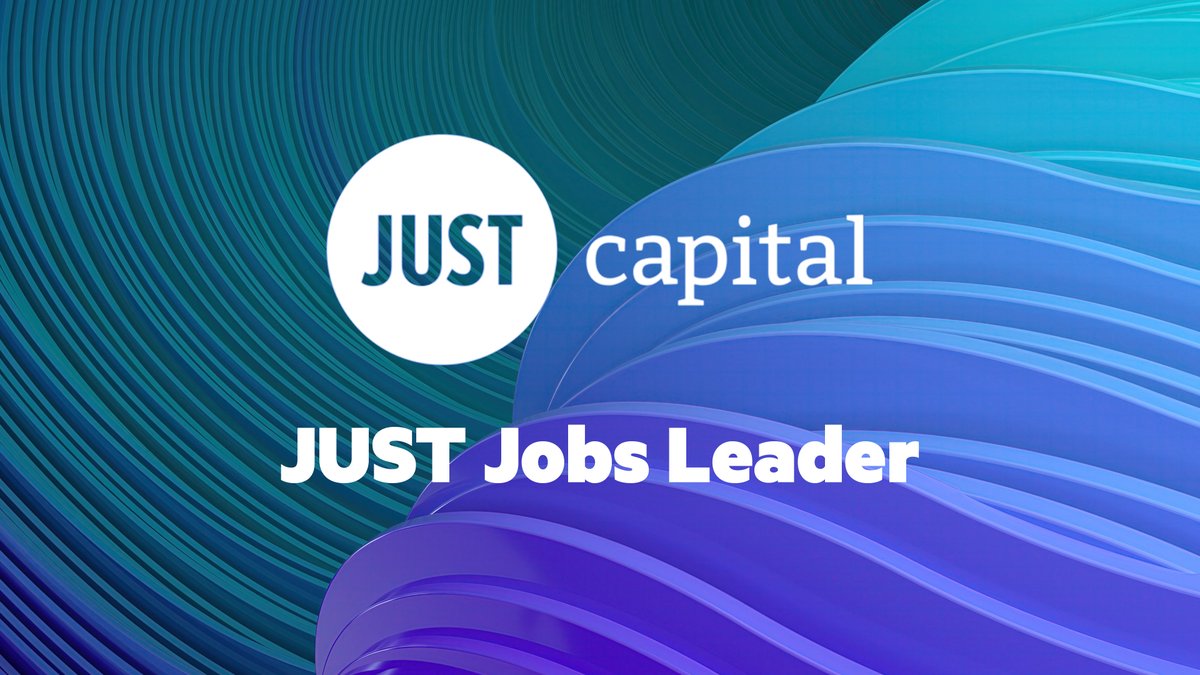 '@HPE was recently designated as a JUST Jobs Leader through the JUST Jobs Scorecard, ranking #1 overall.' hpe.to/6010bTwcq