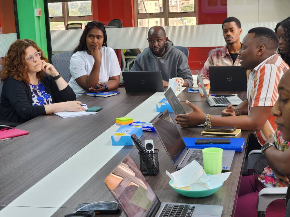 Earlier today, we were honoured to host Tara Thwing, Senior Africa Regional Coordinator in the office of Policy, Learning, and Integration at the DRG Bureau, USAID. 1/2