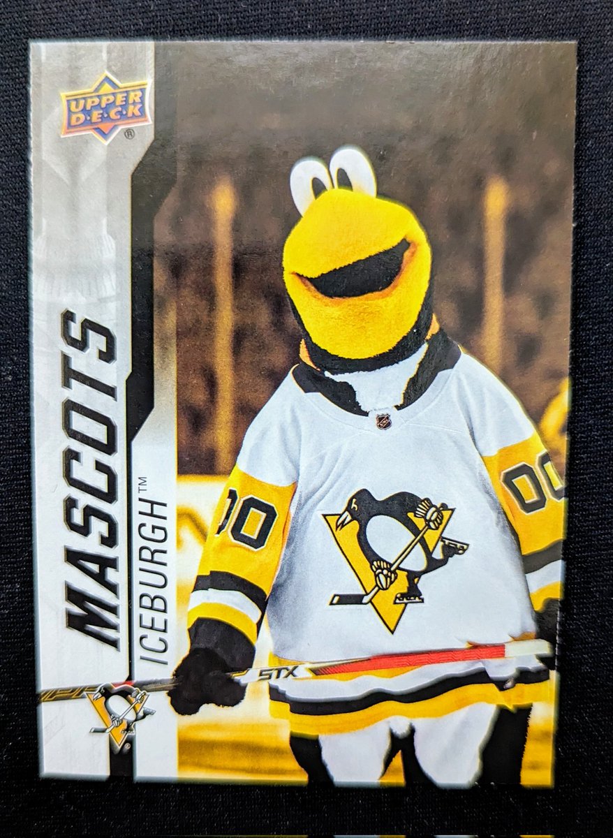 Single card mailday. Ice Burgh from @UpperDeckHockey from #NHCD