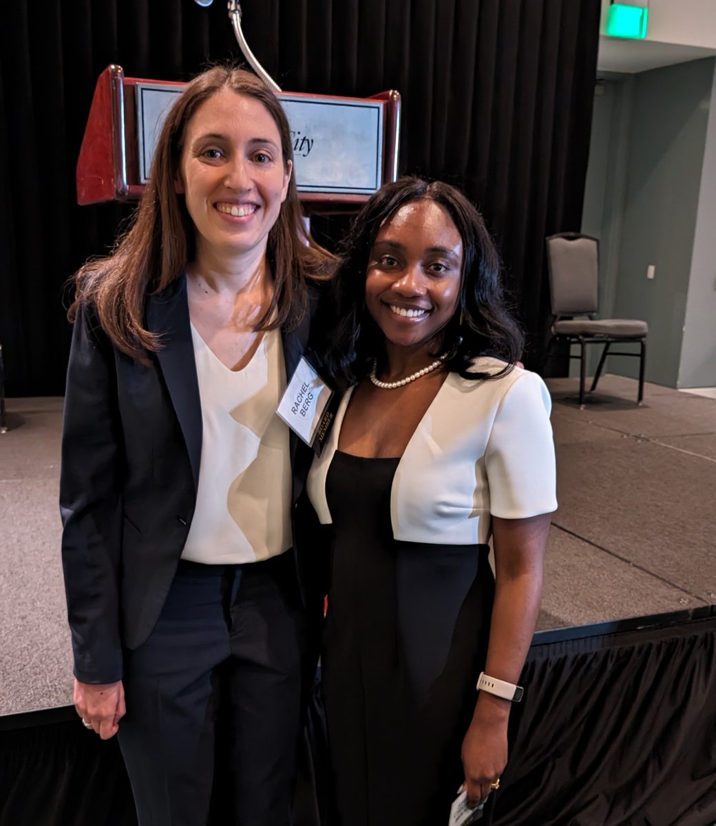Polsinelli's tweet photo. We were happy to be a sponsor for the 2024 Lawyers’ Association for Women Marion Griffin Chapter Annual Meeting &amp;Awards Celebration, where Associate Shundra Crumpton Manning was named Archivist for 2024/25 &amp;passed on the Rising Star Award to firm Alum Rachel Berg. https://t.co/QwBA7C21JF