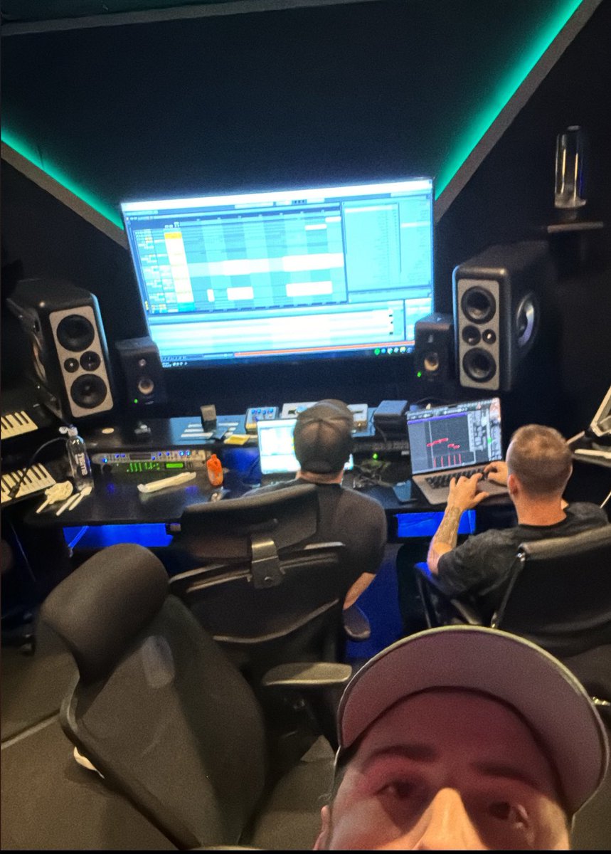 Oh ya BTW Earlier this week <a href="/Excision/">Excision</a> <a href="/GanjaWhiteNight/">Ganja White Night</a> and I made a tune together 😬🎩🫵🫵🙌